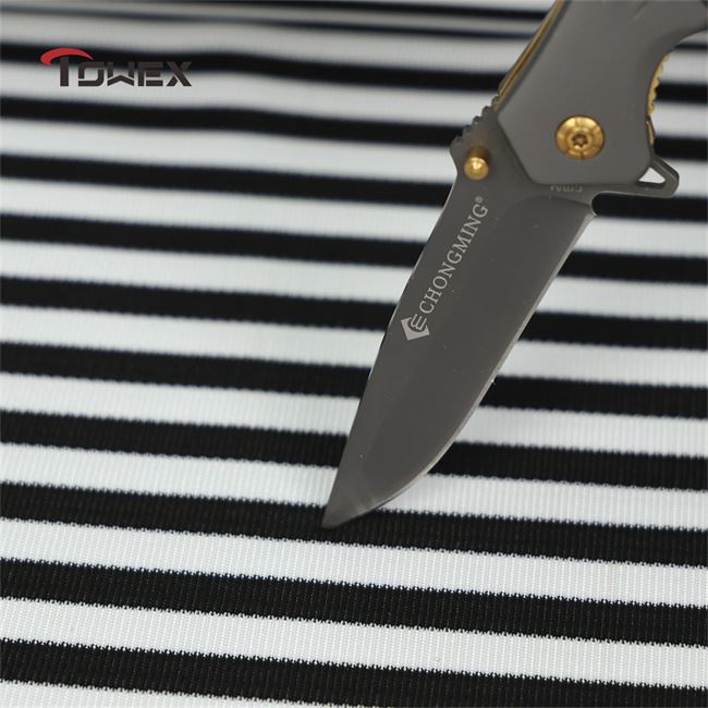 Knife Resistant Fabric Striped Pattern factory
